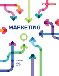 Marketing 6th Edition 1265247277 &middot; 9781265247270 By Dhruv Grewal, Michael Levy, Shirley Lichti &copy; 2023 | Published: February 9, 2023
