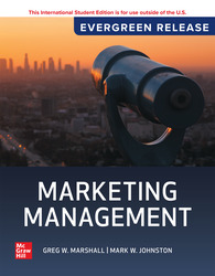 Marketing Management 2025 Release 1265163154 &middot; 9781265163150 By Greg W. Marshall, Mark W. Johnston