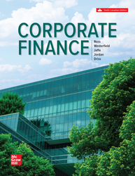 Corporate Finance 10th Edition 1265658919 &middot; 9781265658915 By Stephen A. Ross, Randolph W. Westerfield, Jeffrey Jaffe, Bradford D. Jordan, Hamdi Driss &copy; 2025 | Published: February 18, 2025