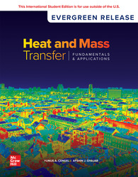Heat and Mass Transfer: Fundamentals and Applications: 2025 Release ISE 1264953747 &middot; 9781264953745 By Yunus A. Cengel, Afshin J. Ghajar
